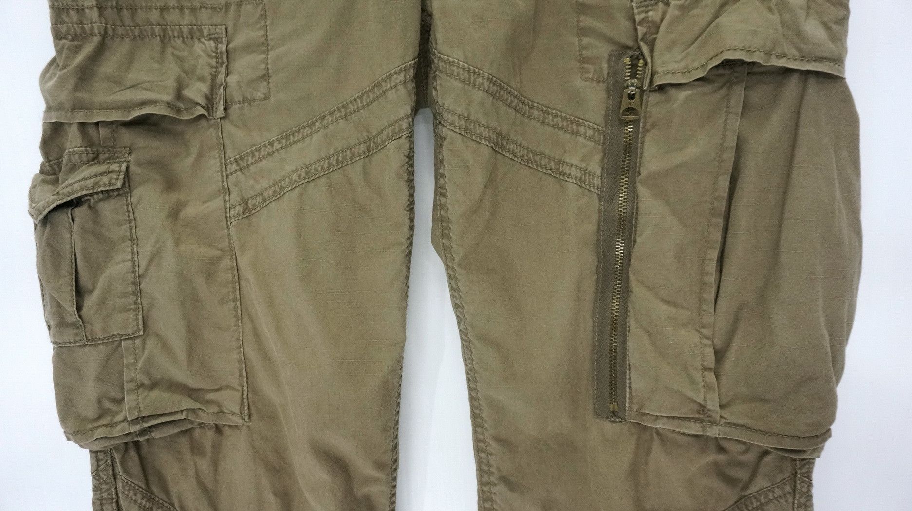 Polo Ralph Lauren Vintage Polo Ralph Lauren Aging Worn Out Cargo Pants Size US 33 - 4 Thumbnail