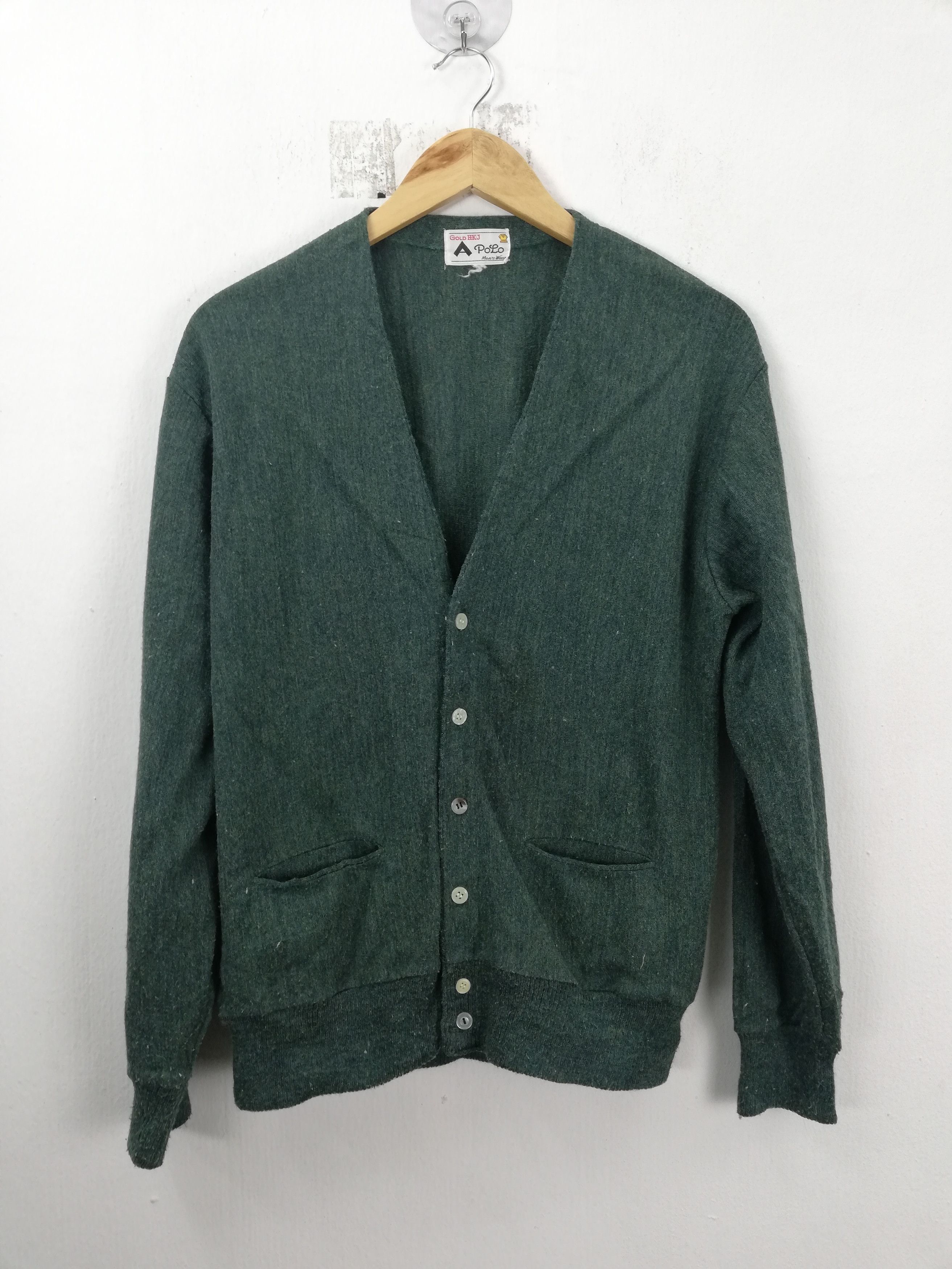 Designer × Japanese Brand A Polo Japanese Style Like Cardigan #0220 Size US L / EU 52-54 / 3 - 1 Thumbnail