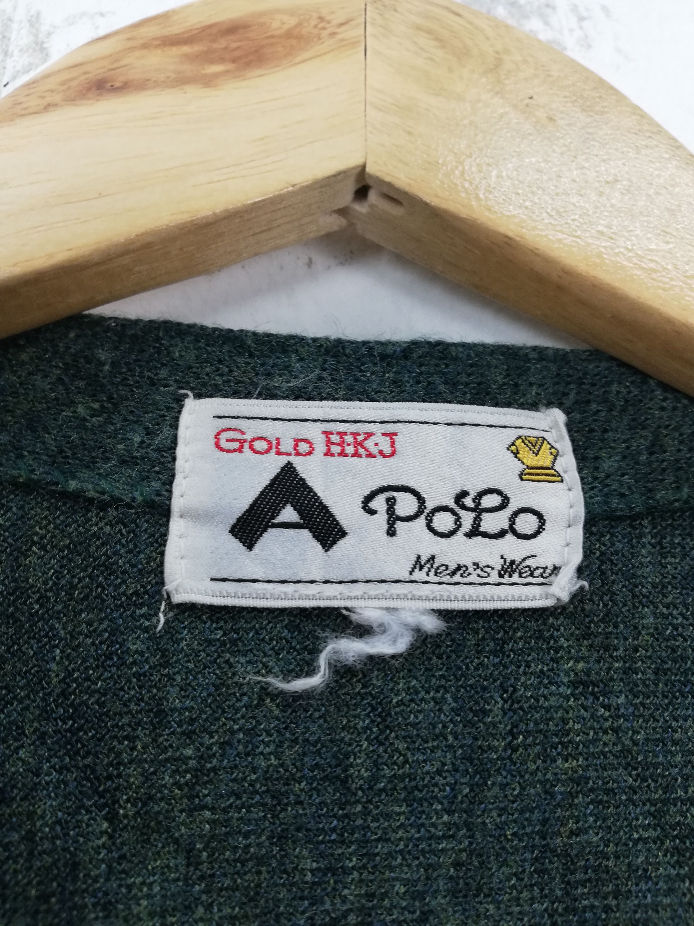 Designer × Japanese Brand A Polo Japanese Style Like Cardigan #0220 Size US L / EU 52-54 / 3 - 2 Thumbnail