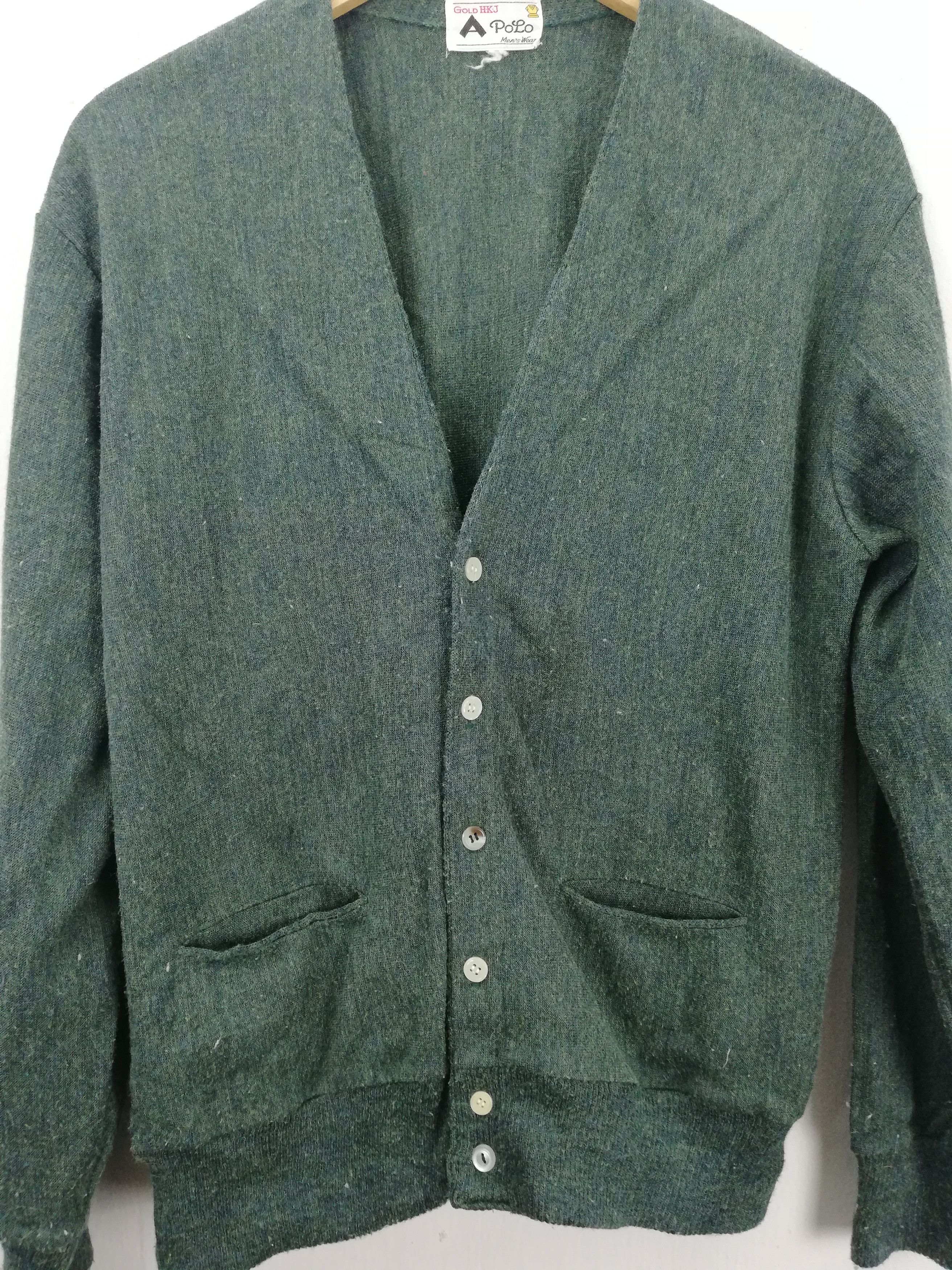 Designer × Japanese Brand A Polo Japanese Style Like Cardigan #0220 Size US L / EU 52-54 / 3 - 3 Thumbnail