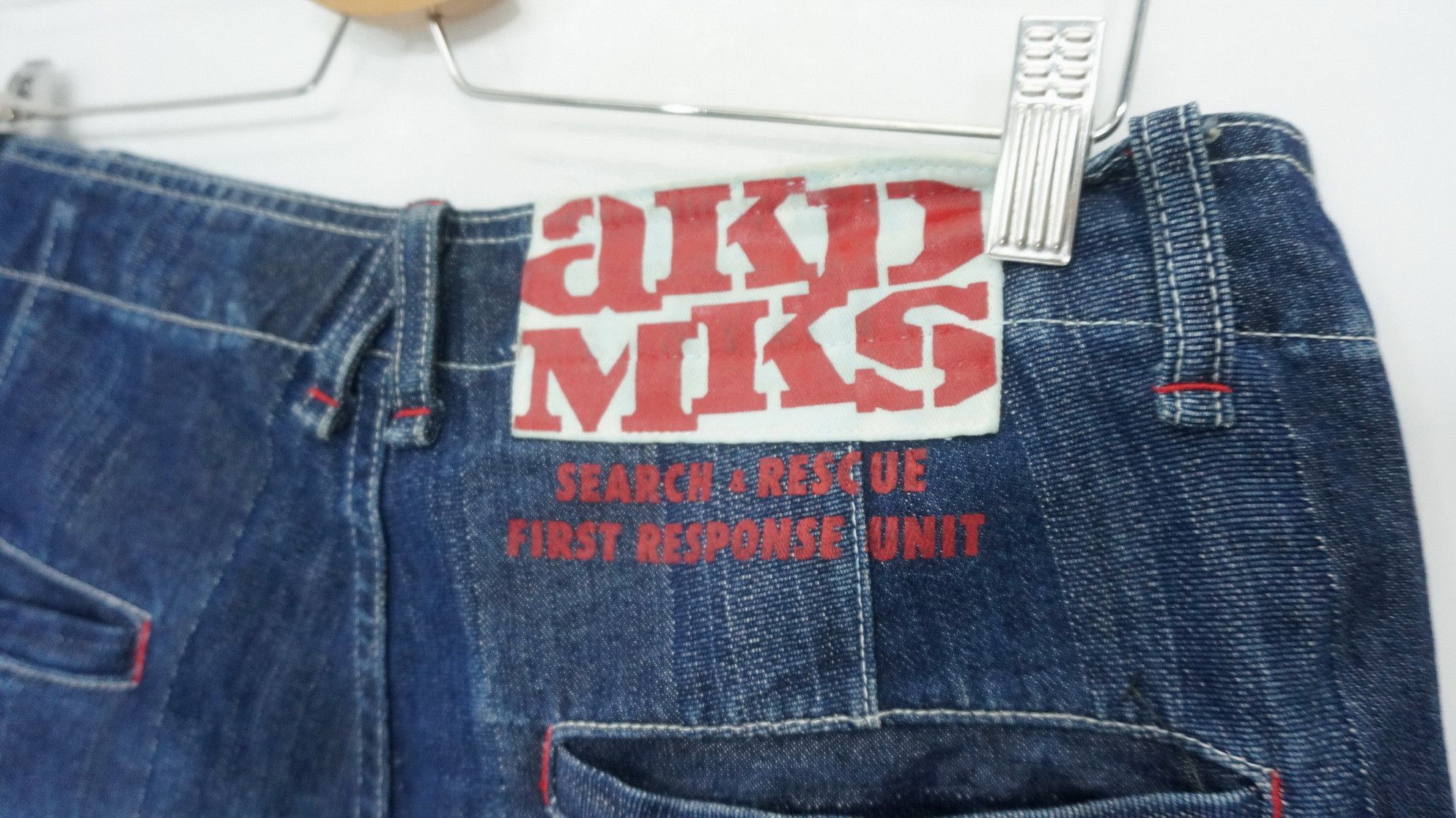 Akademiks Dope! AKDMKS Akademiks Roll Up Patch Knee Cargo Jeans Size US 34 / EU 50 - 9 Thumbnail