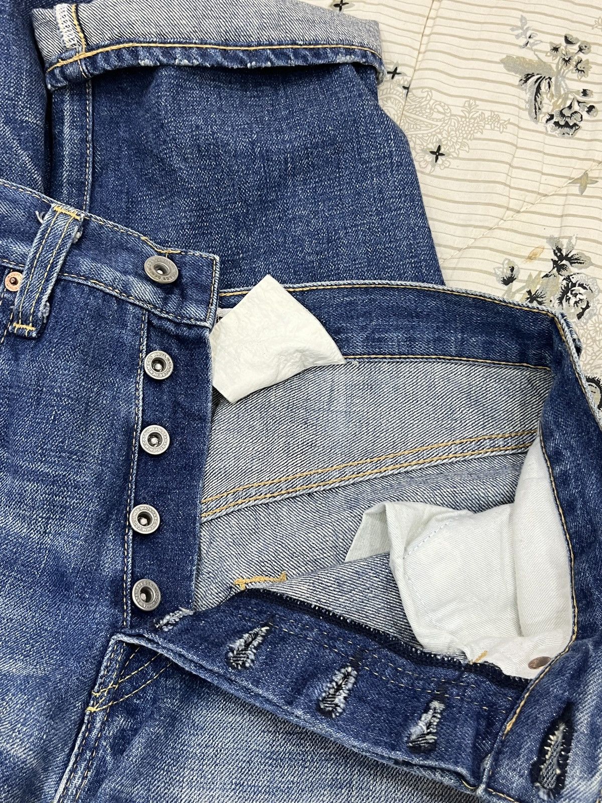Comme des Garcons (Oo). JUNYA WATANABE COMME DES GARCONS SELVEDGE DENIM Size US 30 / EU 46 - 12 Thumbnail