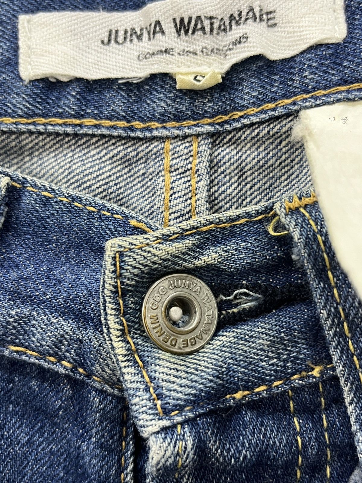 Comme des Garcons (Oo). JUNYA WATANABE COMME DES GARCONS SELVEDGE DENIM Size US 30 / EU 46 - 10 Thumbnail