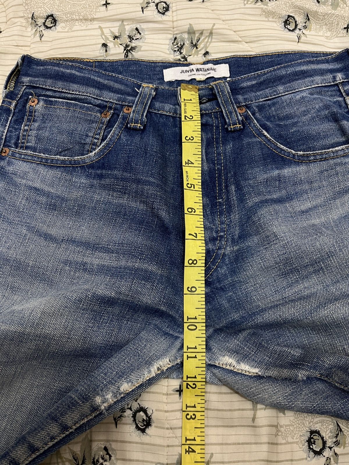 Comme des Garcons (Oo). JUNYA WATANABE COMME DES GARCONS SELVEDGE DENIM Size US 30 / EU 46 - 16 Thumbnail
