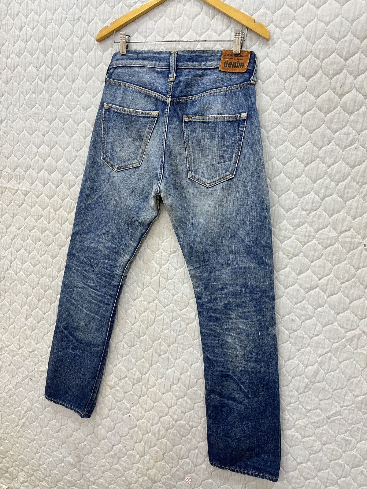 Comme des Garcons (Oo). JUNYA WATANABE COMME DES GARCONS SELVEDGE DENIM Size US 30 / EU 46 - 4 Thumbnail