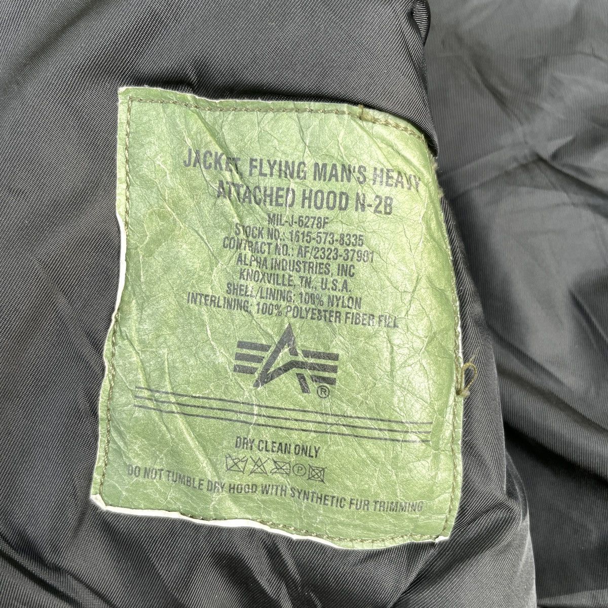Alpha Industries × Vintage Vintage Alpha Industries Hoodie Bomber Jacket Size US M / EU 48-50 / 2 - 15 Thumbnail
