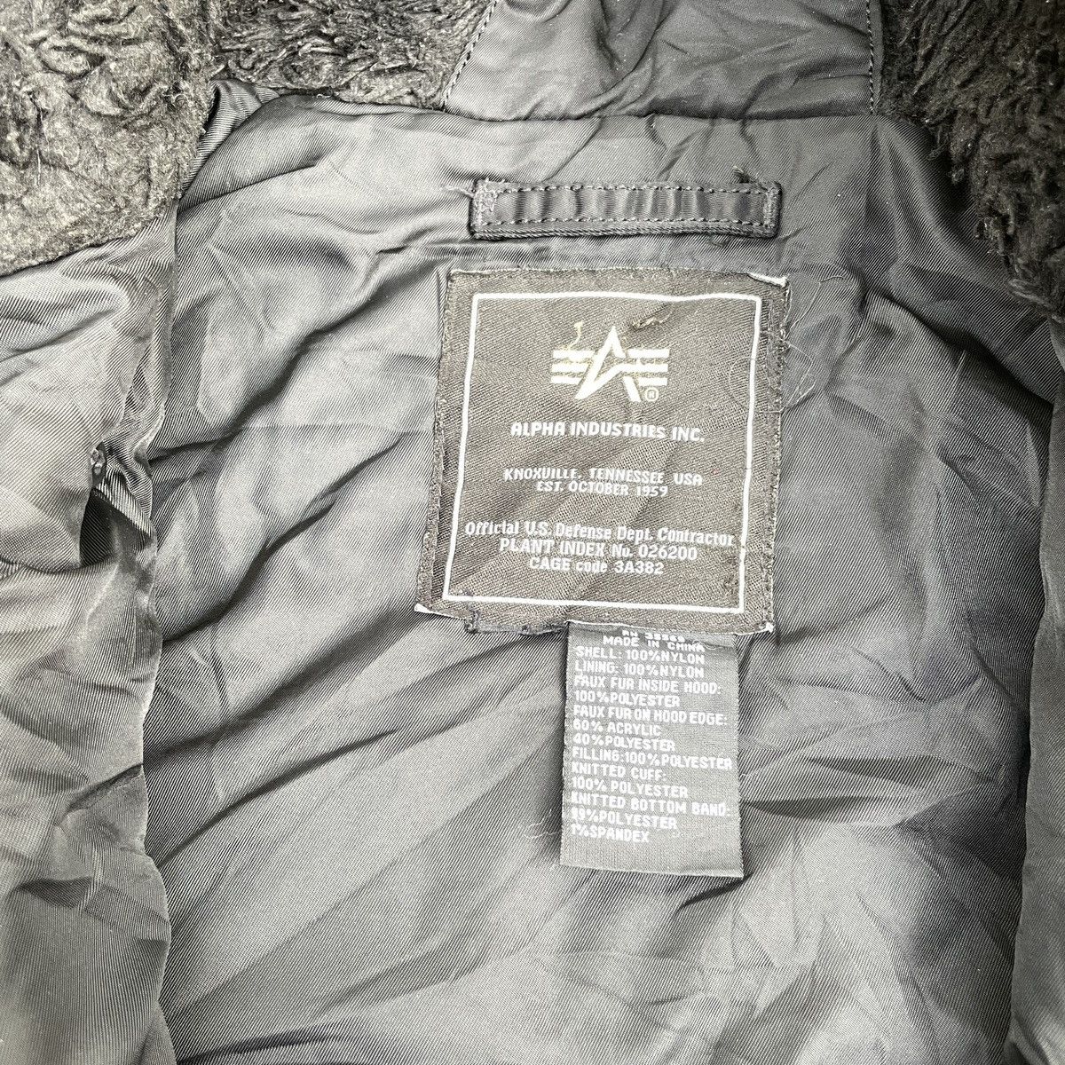 Alpha Industries × Vintage Vintage Alpha Industries Hoodie Bomber Jacket Size US M / EU 48-50 / 2 - 14 Thumbnail