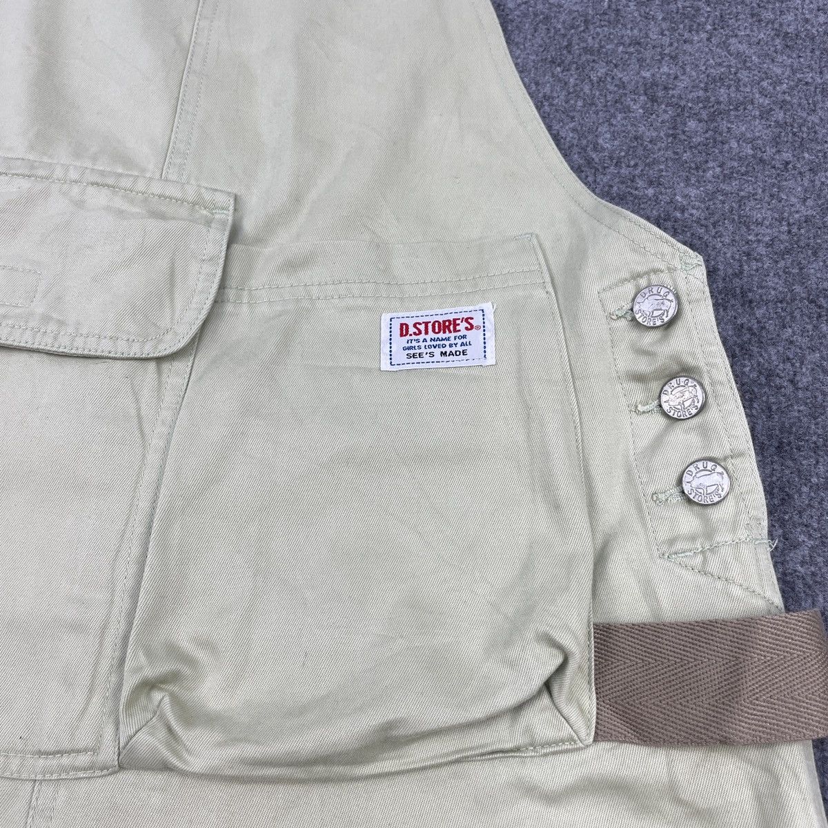 Japanese Brand × Vintage Vintage Drug Stores Overall Shorts Size US 31 - 7 Thumbnail