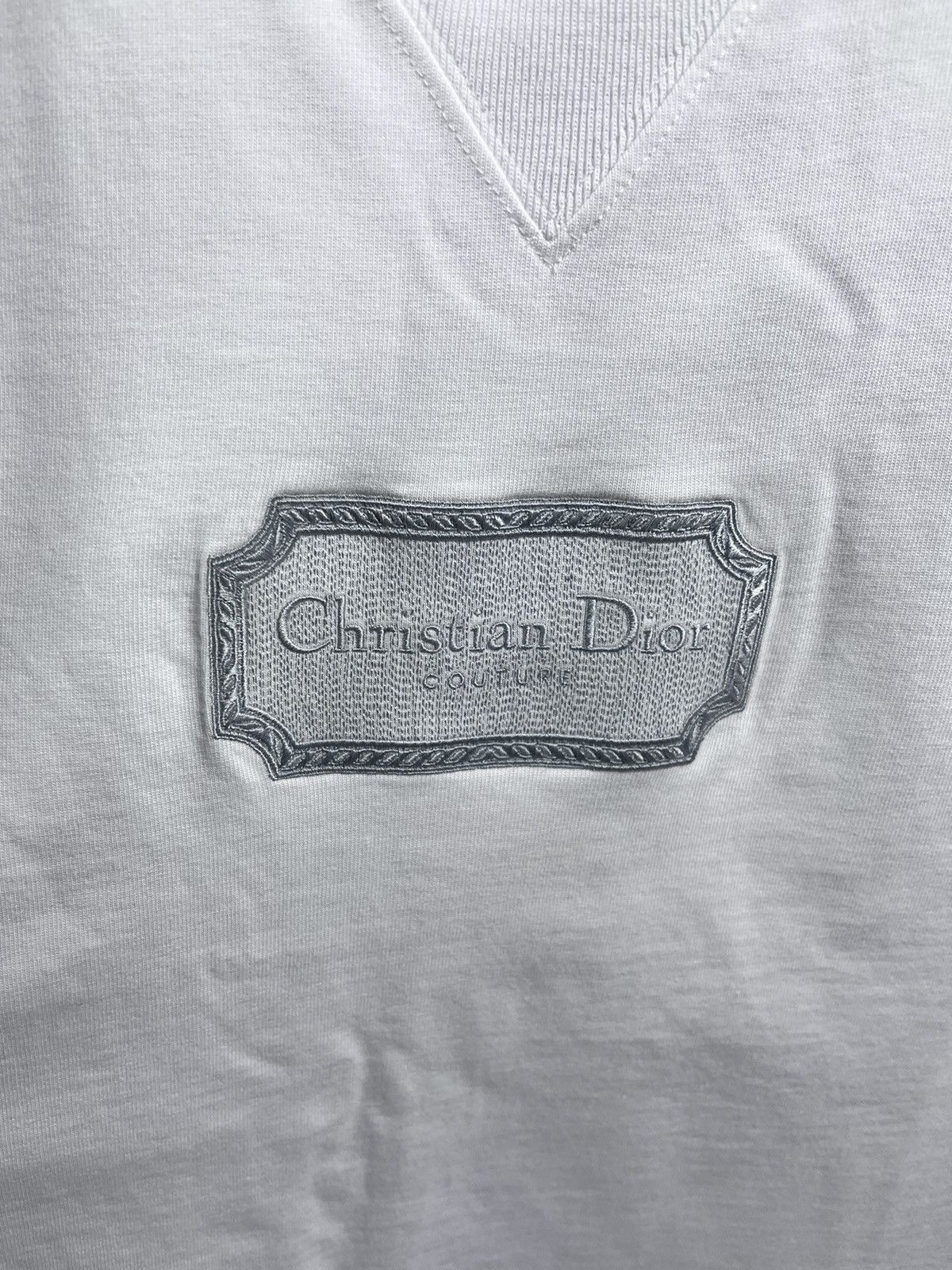 Dior Christian Dior Couture Embroidered Oversized T-Shirt Size US M / EU 48-50 / 2 - 3 Thumbnail