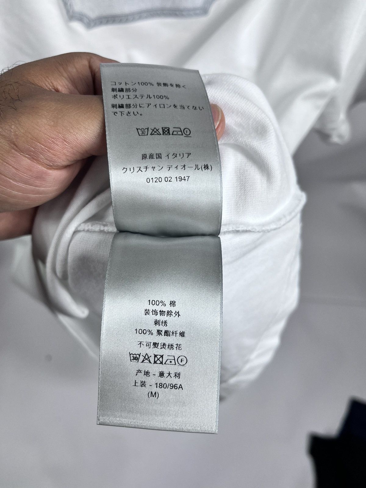 Dior Christian Dior Couture Embroidered Oversized T-Shirt Size US M / EU 48-50 / 2 - 9 Thumbnail