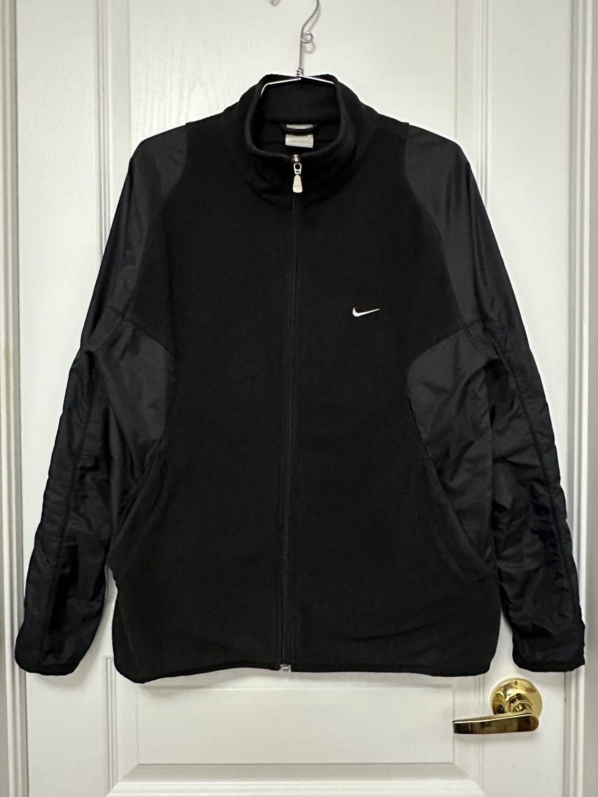 Nike Nike Nylon/Fleece Hybrid Zip-Up Jacket - Sz S Size US S / EU 44-46 / 1 - 2 Thumbnail