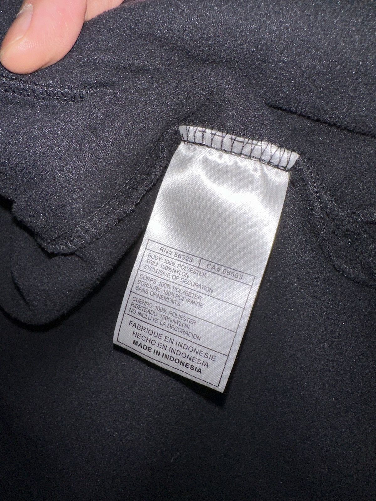 Nike Nike Nylon/Fleece Hybrid Zip-Up Jacket - Sz S Size US S / EU 44-46 / 1 - 10 Thumbnail