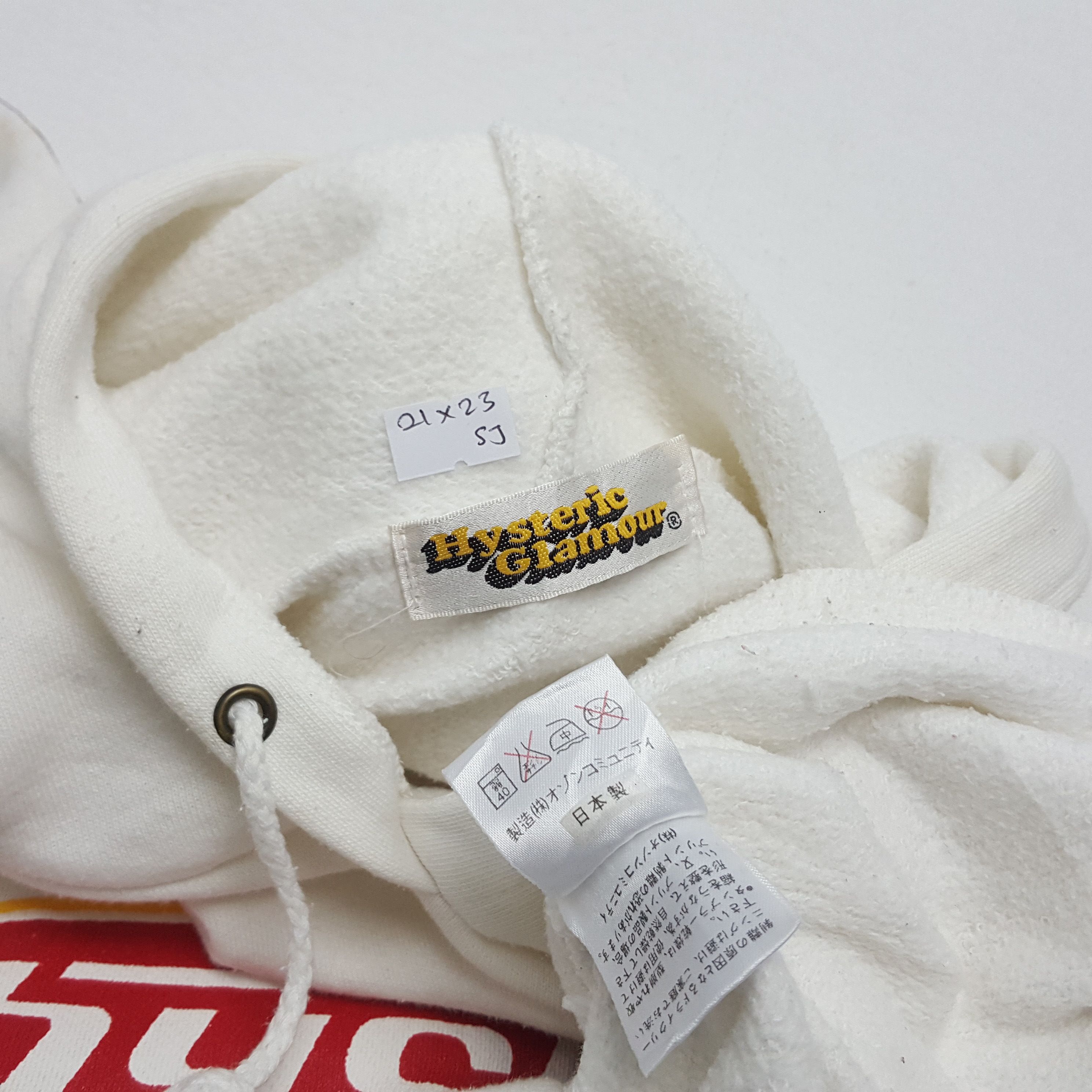 Hysteric Glamour × Japanese Brand × Vintage Vintage HYSTERIC GLAMOUR Nice Design Hoodies made in Japan Size US M / EU 48-50 / 2 - 2 Thumbnail