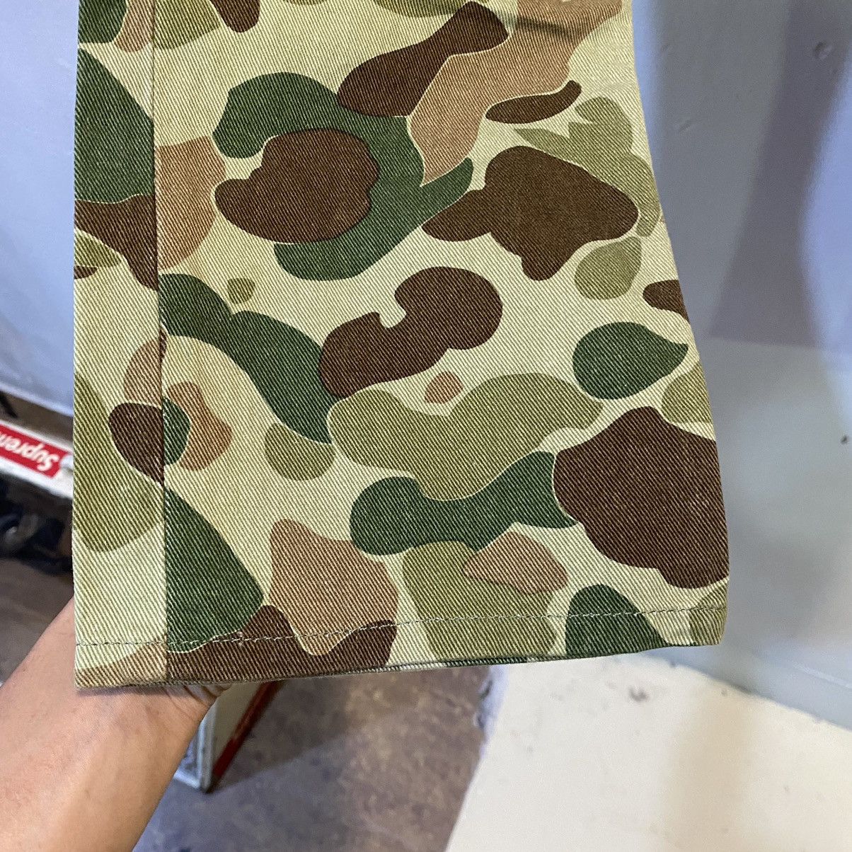 Comme des Garcons × Junya Watanabe Junya Watanabe Comme Des Garcons Man Camo Cropped Pants Size US 32 / EU 48 - 4 Thumbnail