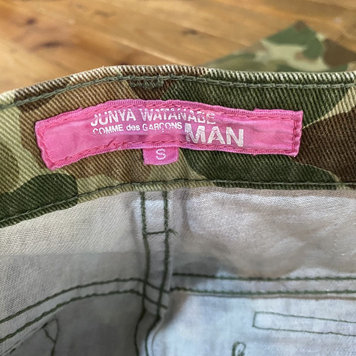 Comme des Garcons × Junya Watanabe Junya Watanabe Comme Des Garcons Man Camo Cropped Pants Size US 32 / EU 48 - 10 Thumbnail