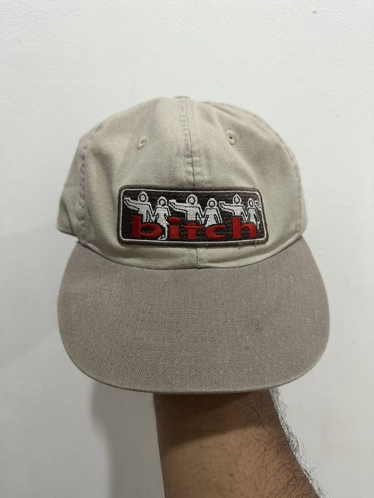 Vintage Distress 90's Bitch Skateboard Bogo Hat | Grailed