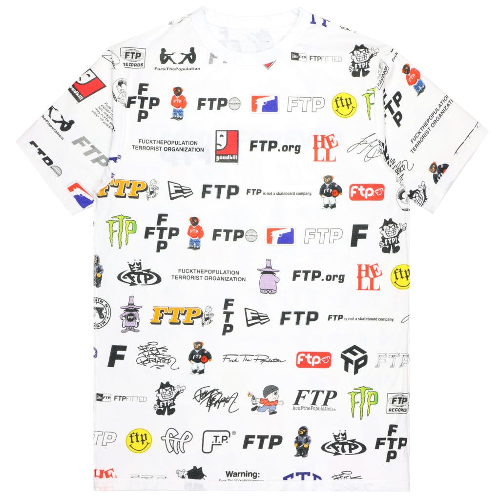 Fuck The Population FTP 13 YEAR ANNIVERSARY TEE Size US M / EU 48-50 / 2 - 2 Thumbnail
