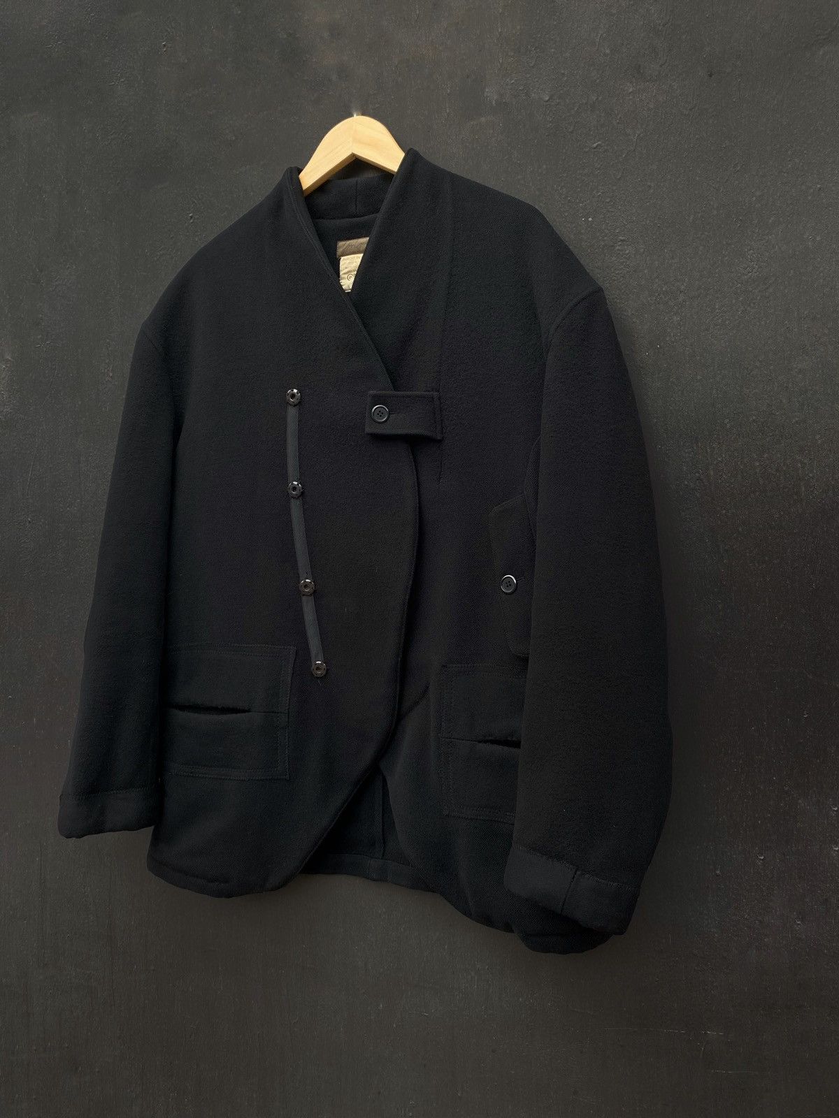 Yohji Yamamoto Yohji Yamamoto pour homme vintage 80s 90s Wool coat size M Size US L / EU 52-54 / 3 - 1 Thumbnail