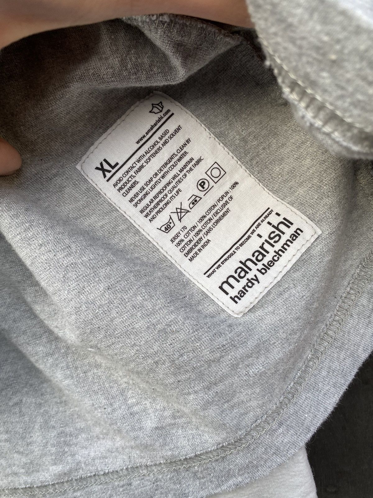 Maharishi Maharishi vintage hardy blechman longsleeve size L/XL Size US L / EU 52-54 / 3 - 3 Thumbnail