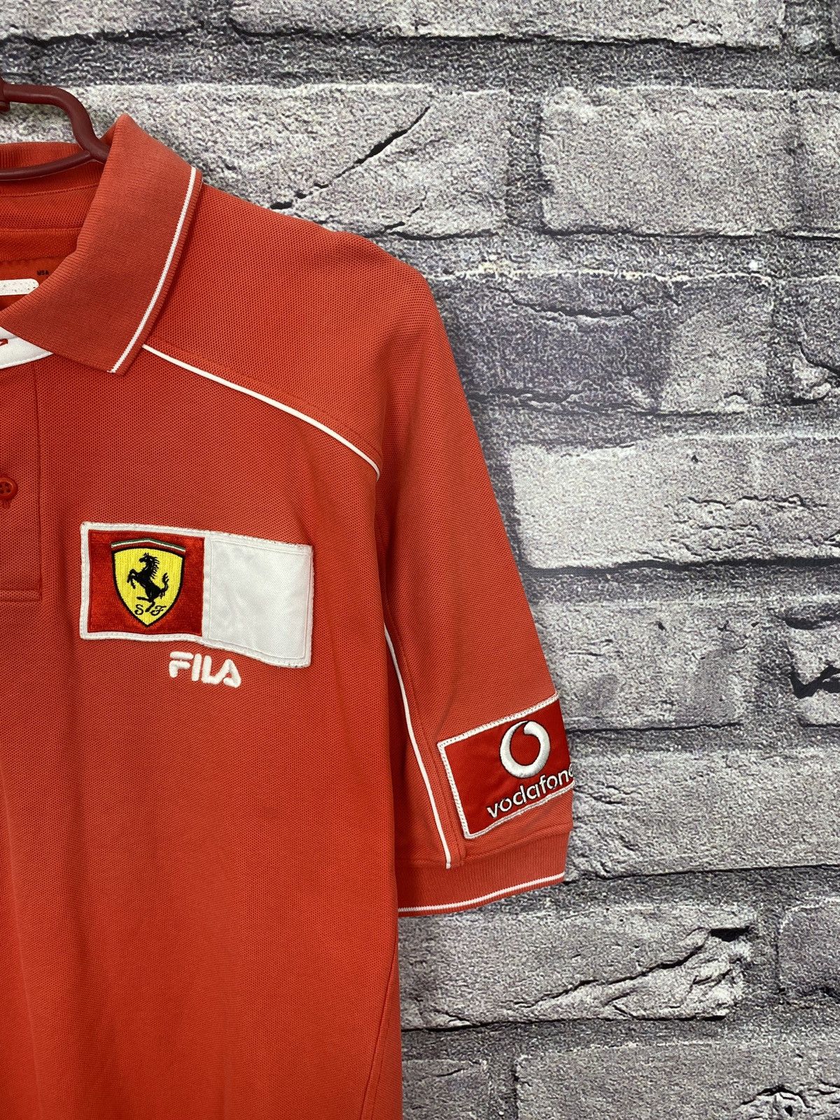 Fila Vintage racing T-shirt formula 1 Fila Ferrari nascar Michael Size US L / EU 52-54 / 3 - 4 Thumbnail