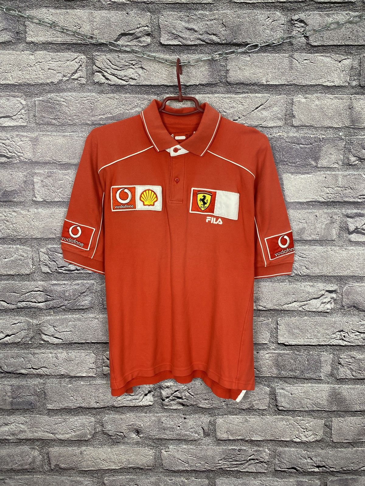 Fila Vintage racing T-shirt formula 1 Fila Ferrari nascar Michael Size US L / EU 52-54 / 3 - 1 Thumbnail