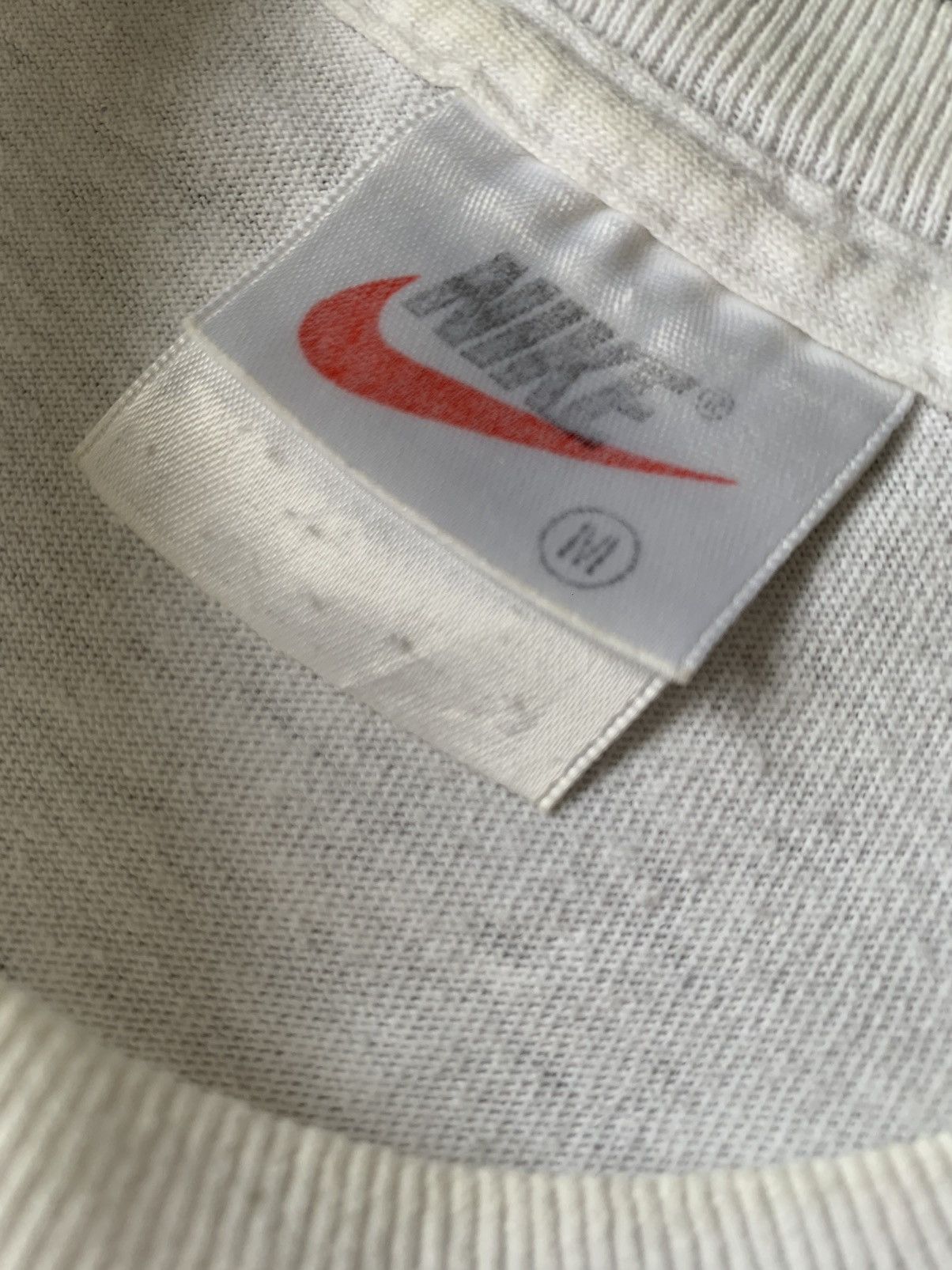 Nike 90’S Nike Vintage Embroiderer rare grail center swoosh tee Size US M / EU 48-50 / 2 - 10 Thumbnail