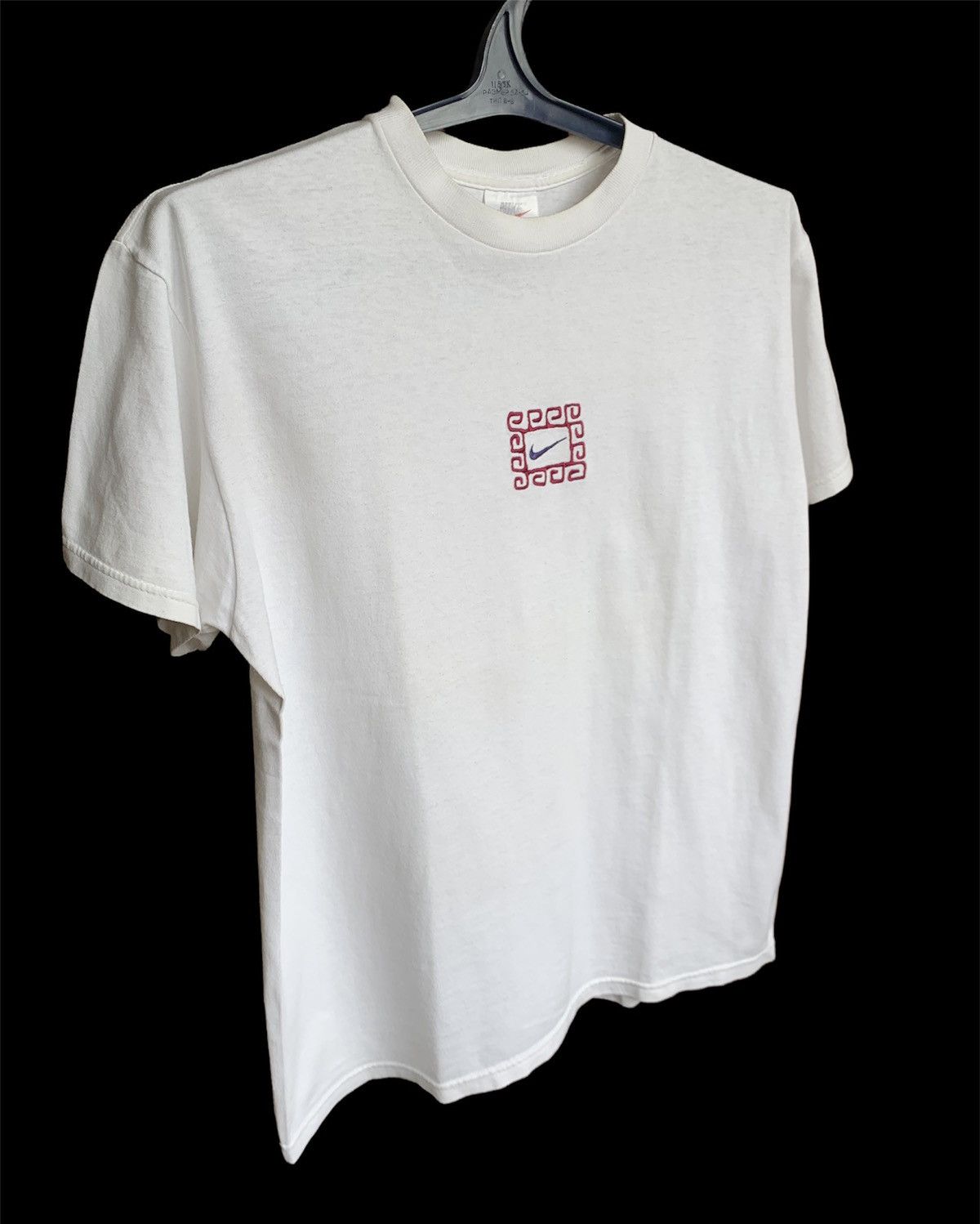Nike 90’S Nike Vintage Embroiderer rare grail center swoosh tee Size US M / EU 48-50 / 2 - 3 Thumbnail
