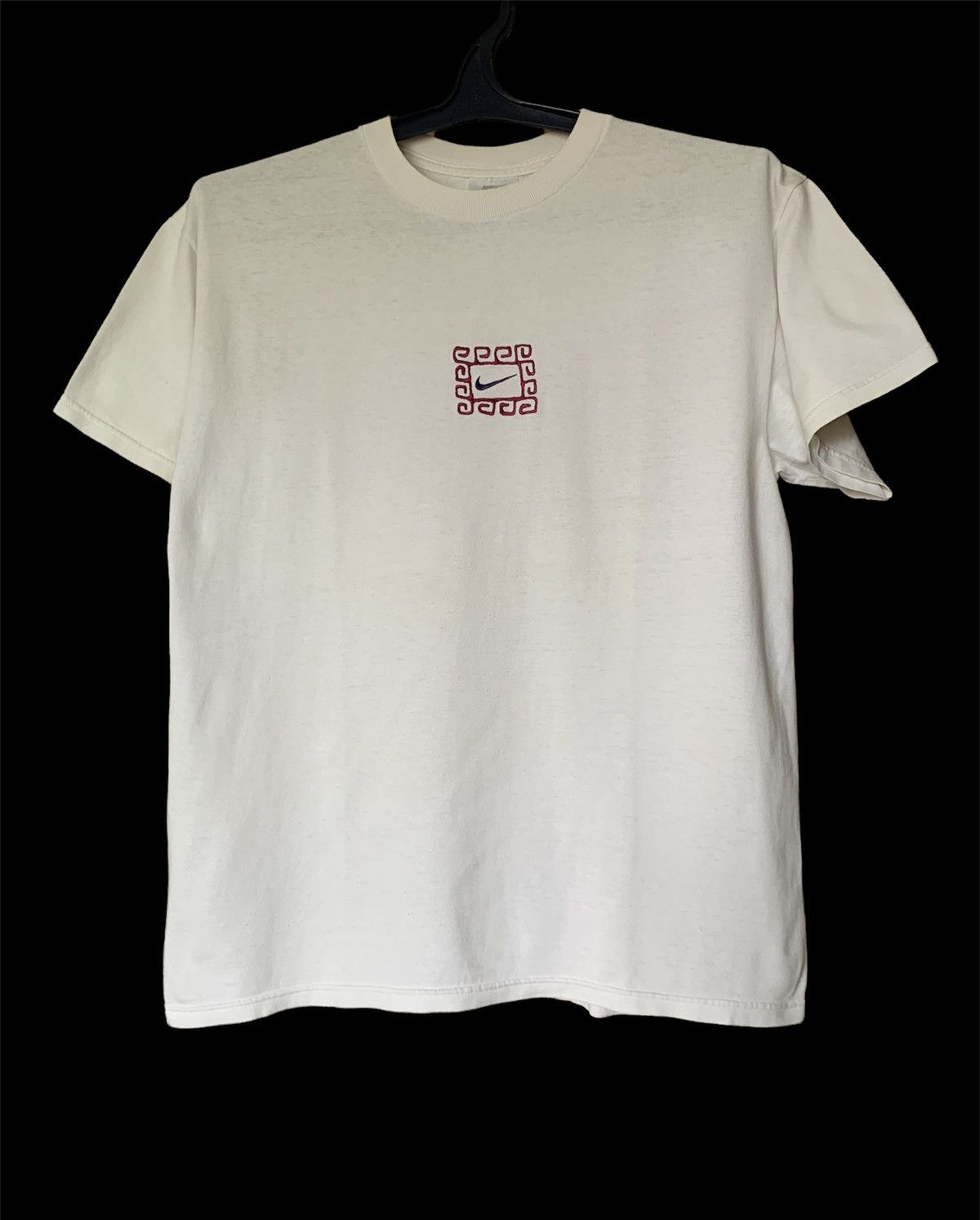 Nike 90’S Nike Vintage Embroiderer rare grail center swoosh tee Size US M / EU 48-50 / 2 - 5 Thumbnail