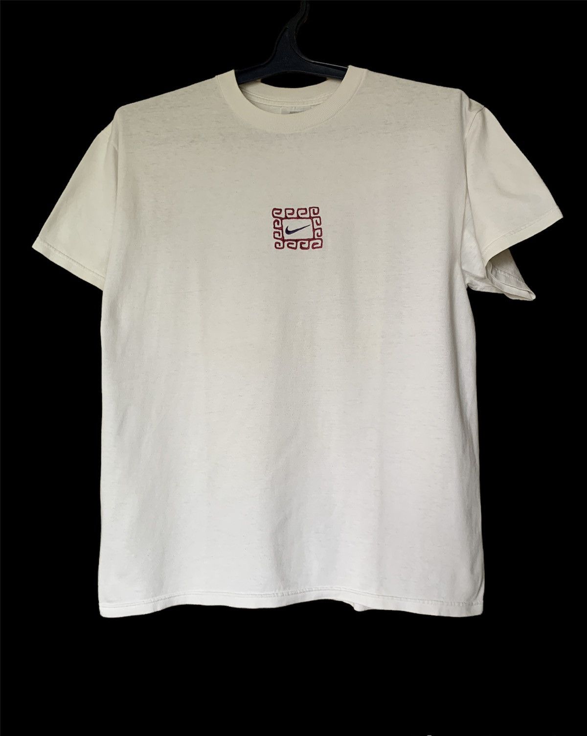 Nike 90’S Nike Vintage Embroiderer rare grail center swoosh tee Size US M / EU 48-50 / 2 - 6 Thumbnail