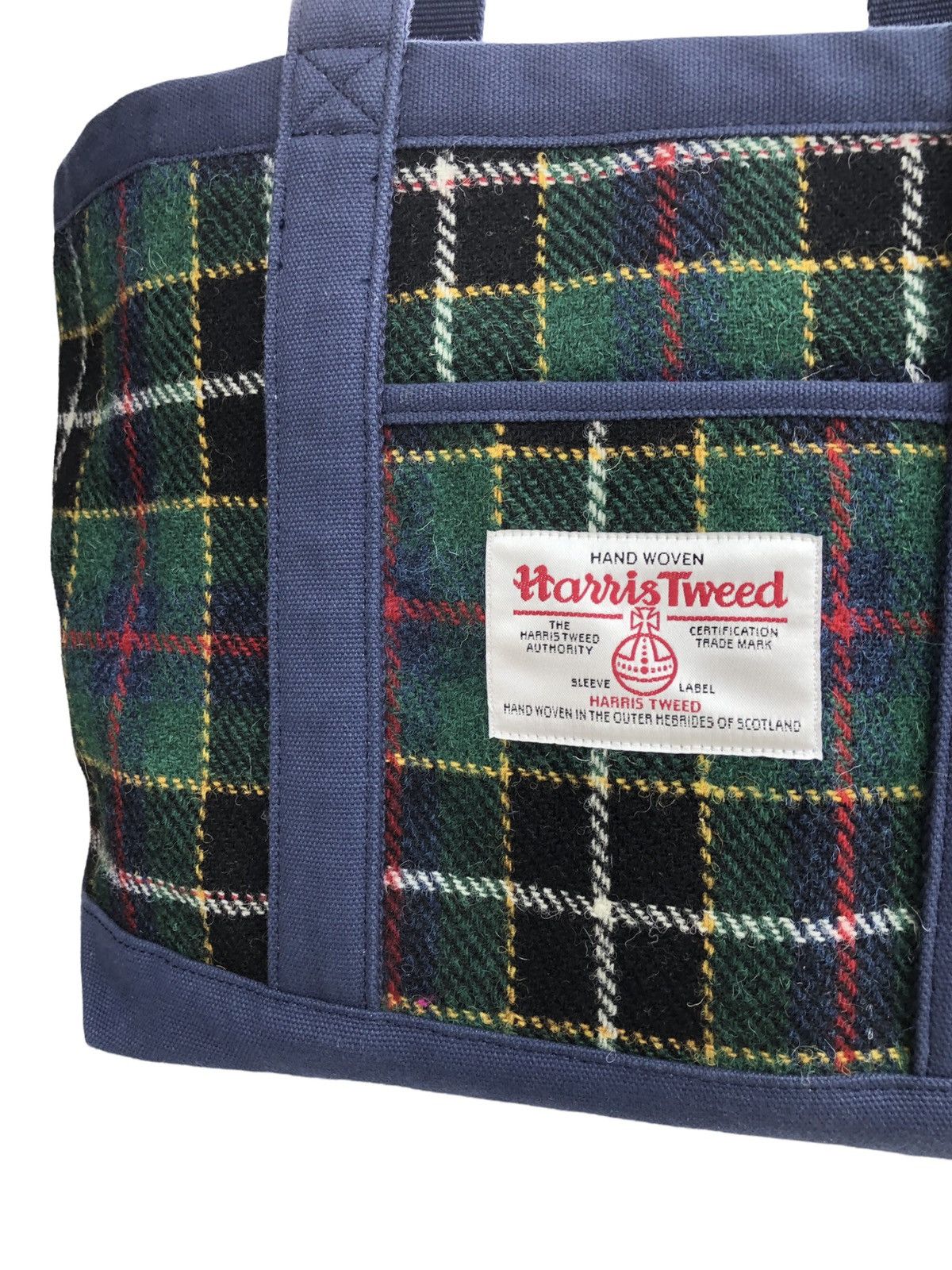 Harris Tweed × Japanese Brand FCOEN x Harris Tweed Collaboration Tote Bag Size ONE SIZE - 7 Thumbnail
