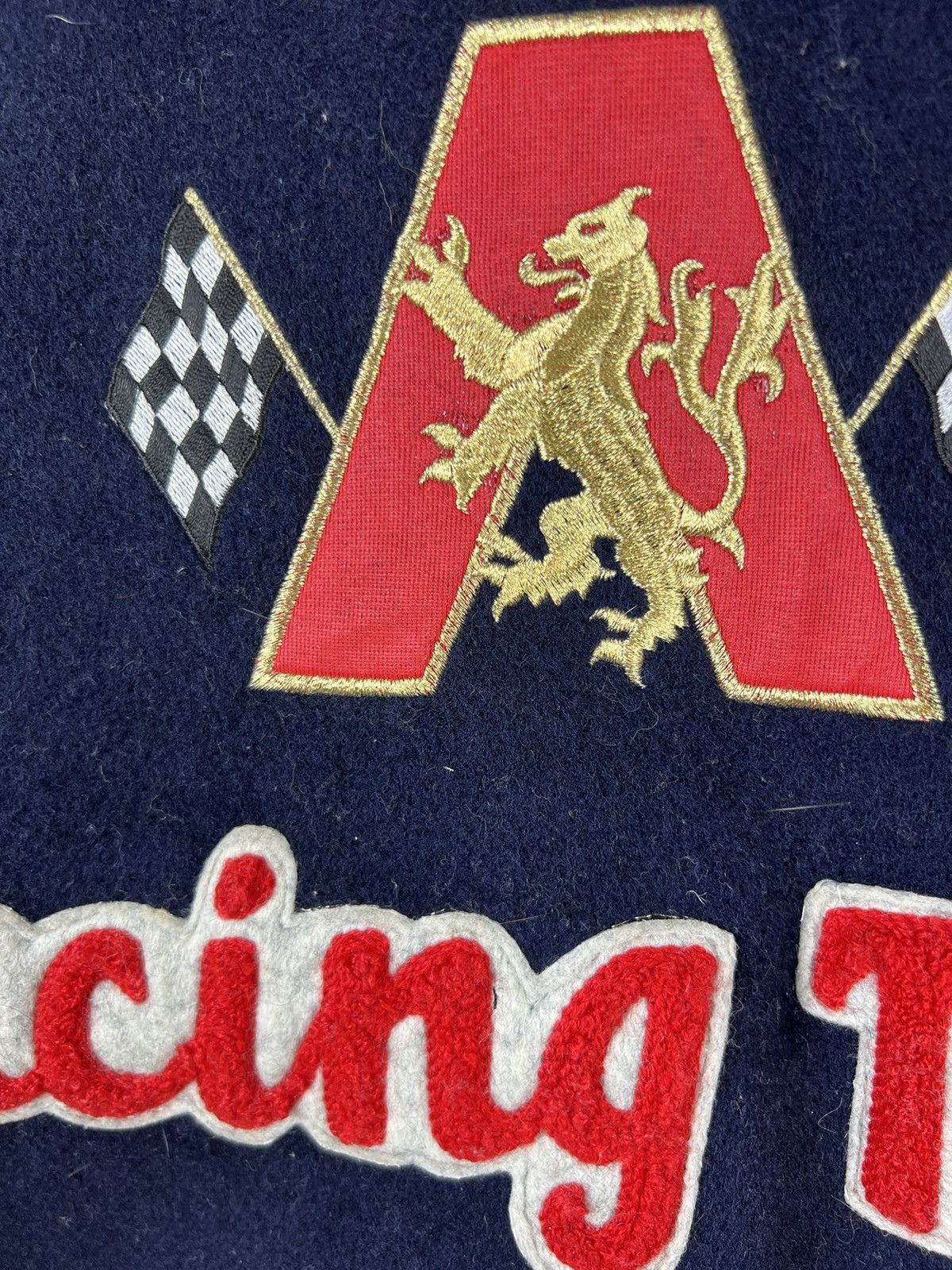 Japanese Brand 80S CUBIC RACING TEAM WOOL VARSITY Size US M / EU 48-50 / 2 - 4 Thumbnail