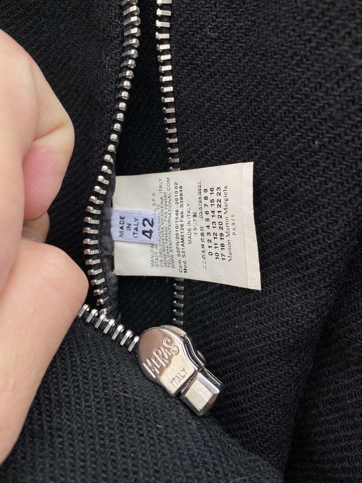 Maison Margiela Maison Martin Margiela Biker Wool zips Jacket size 42 Size M / US 6-8 / IT 42-44 - 10 Thumbnail