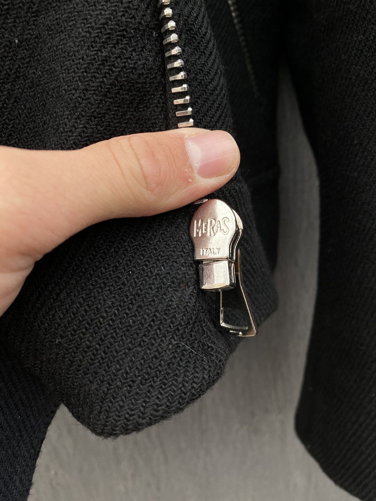 Maison Margiela Maison Martin Margiela Biker Wool zips Jacket size 42 Size M / US 6-8 / IT 42-44 - 6 Thumbnail