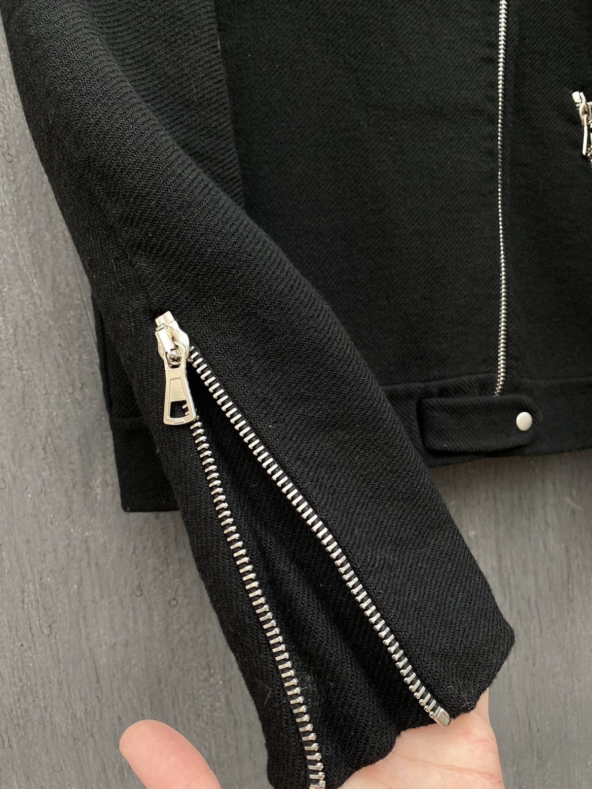 Maison Margiela Maison Martin Margiela Biker Wool zips Jacket size 42 Size M / US 6-8 / IT 42-44 - 4 Thumbnail