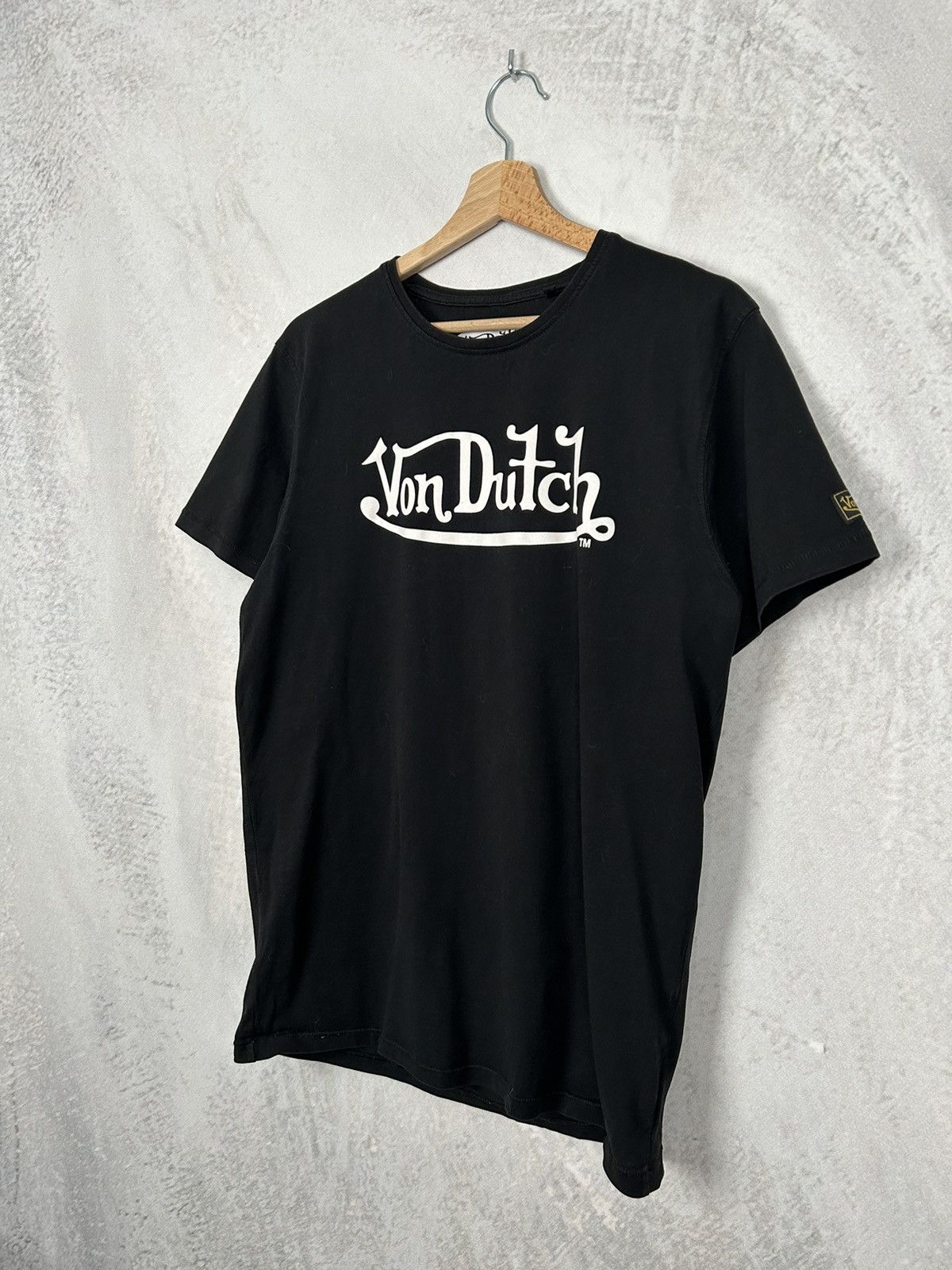 Vintage Vintage Von Dutch Y2K 00s Logo Graphic Tee Retro Size US L / EU 52-54 / 3 - 2 Thumbnail