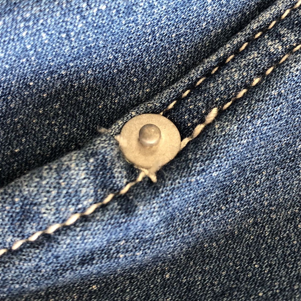 Denim & Co. Women Stretch Denim Jacket Donut Button by UNRELISH Size XXS / US 00 / IT 34 - 9 Thumbnail