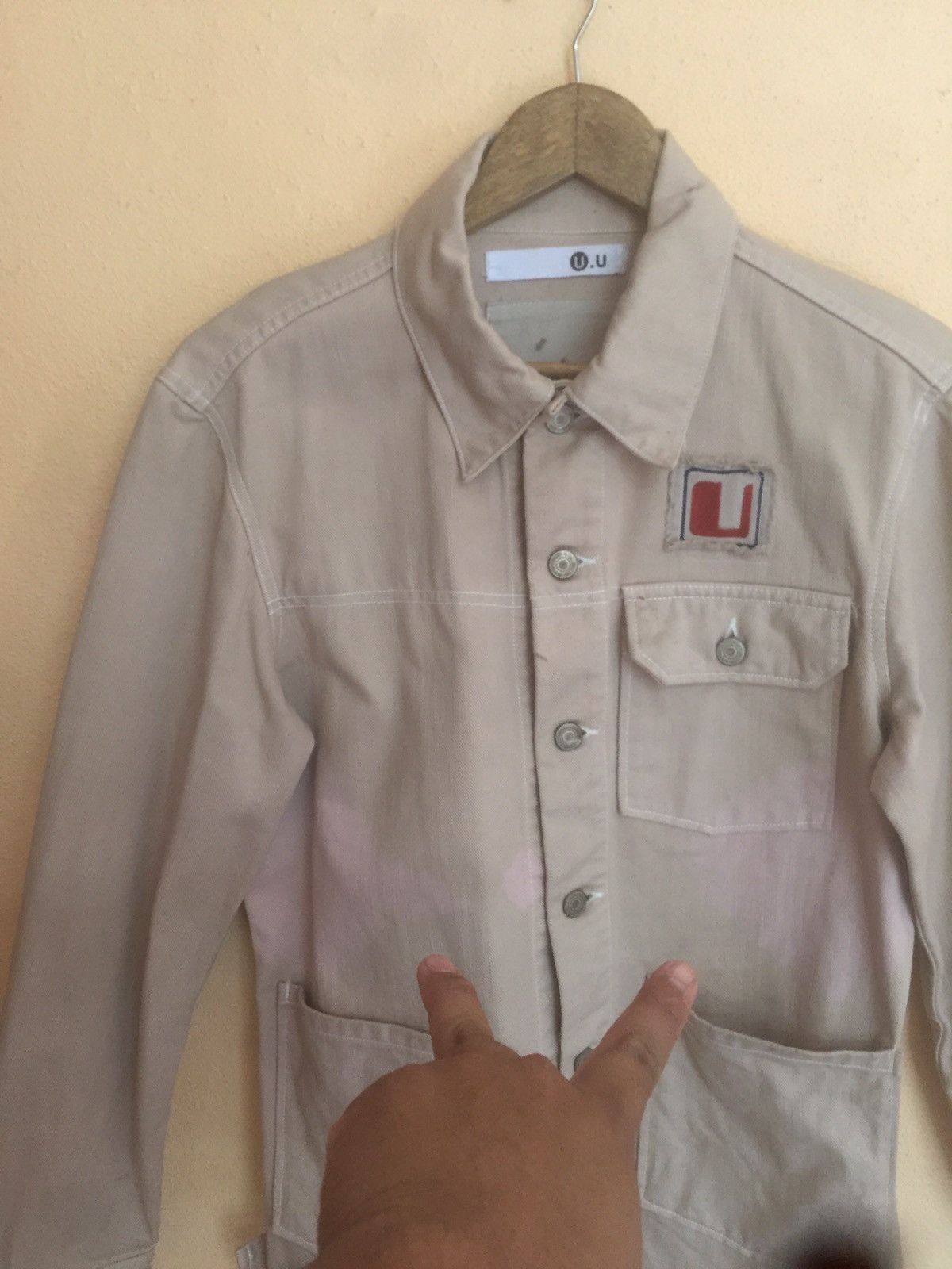 Undercover × Uniqlo UNIQLO X UNDERCOVER DENIM JACKET SUN FADED Size US S / EU 44-46 / 1 - 5 Thumbnail