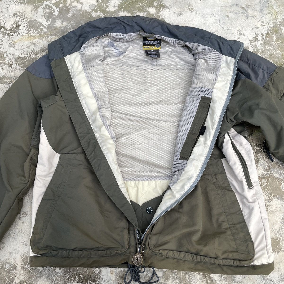 Burton Vintage Faded Burton Snowboards Ski Jacket Size US S / EU 44-46 / 1 - 9 Thumbnail
