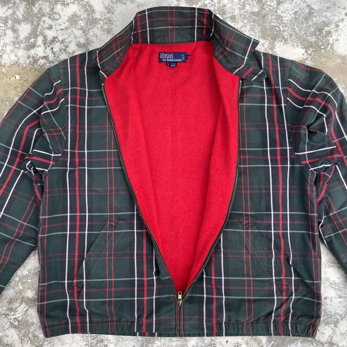 Polo Ralph Lauren Polo Ralph Lauren Vintage Plaid Sherpa Lining Zipper Jacket Size US M / EU 48-50 / 2 - 4 Thumbnail