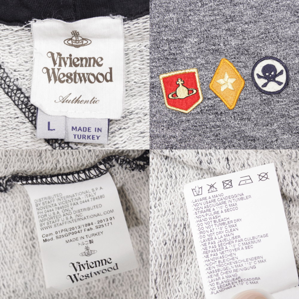 Vivienne Westwood 2013 Logo Hooded Punk Vest Size US L / EU 52-54 / 3 - 7 Thumbnail