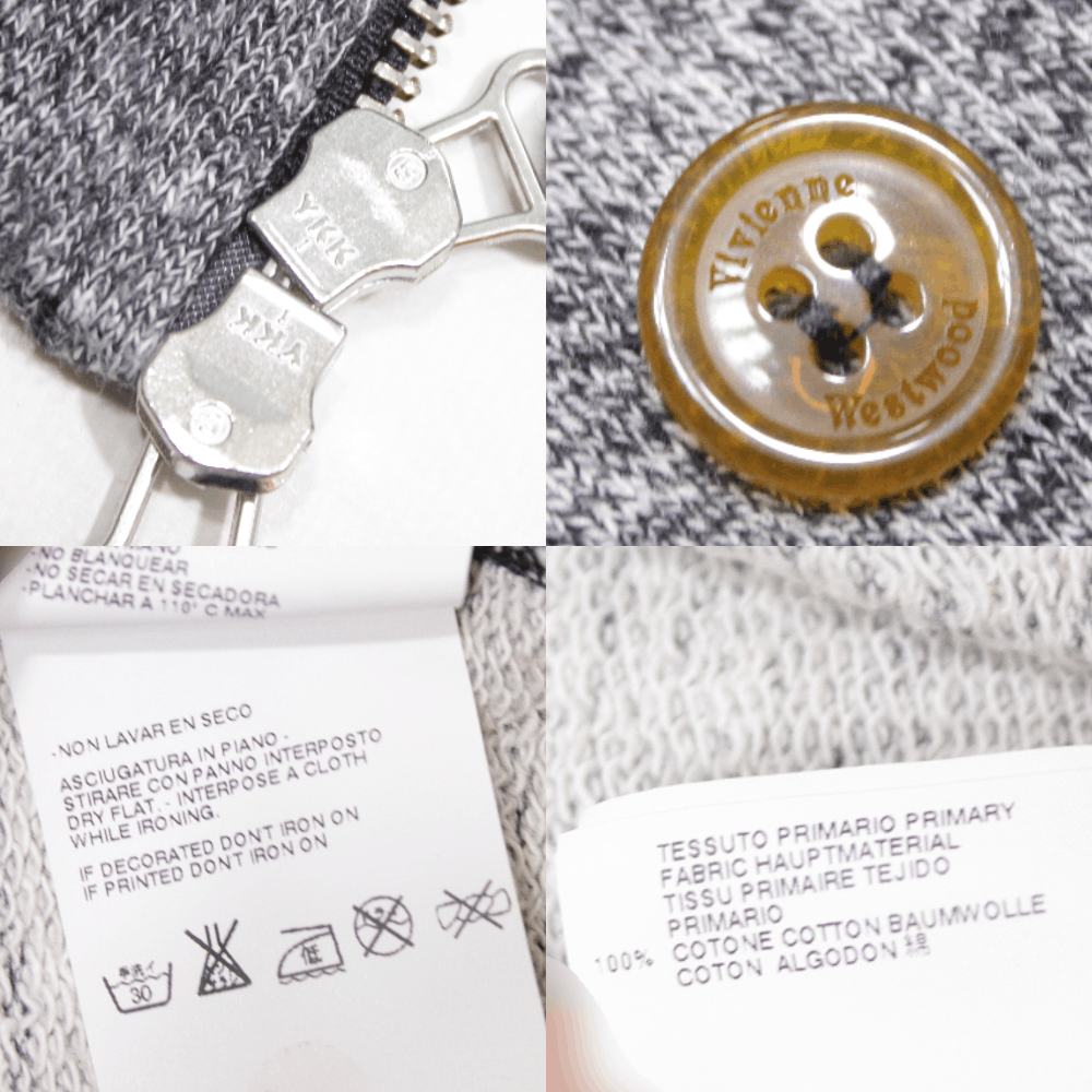 Vivienne Westwood 2013 Logo Hooded Punk Vest Size US L / EU 52-54 / 3 - 8 Thumbnail