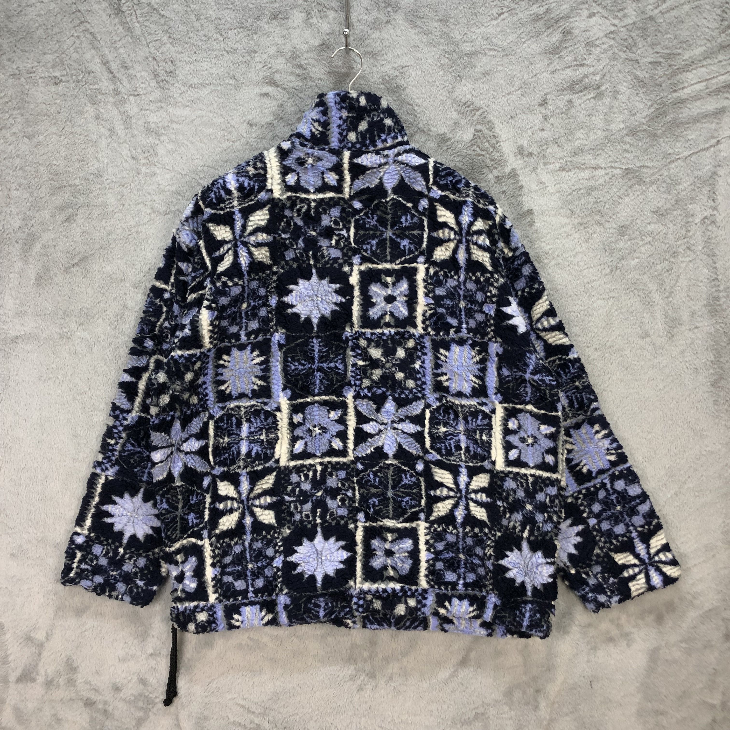 Vintage Rinabar Icy Wind Quarter Zip Deep Pile Fleece #5687-202 Size US L / EU 52-54 / 3 - 8 Thumbnail