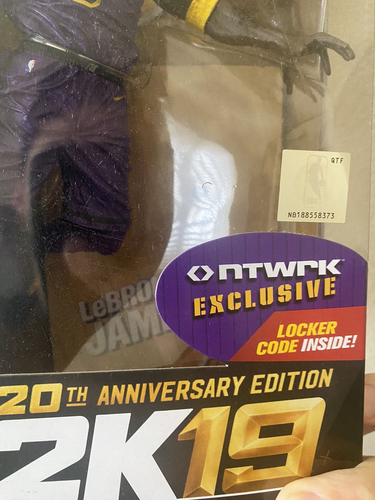 NBA LeBron 2K19 NTWRK Exclusive Figurine Size ONE SIZE - 5 Thumbnail