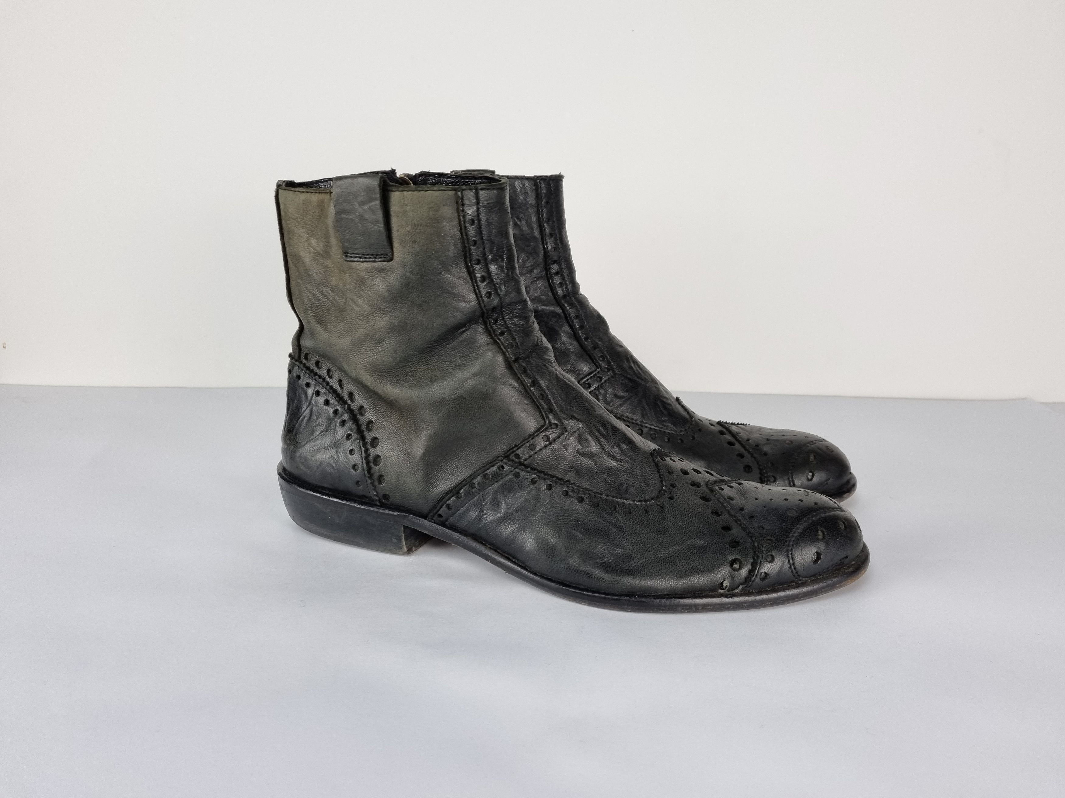 Vintage Vintage Leather Boots made in Italy Size US 8 / EU 41 - 3 Thumbnail