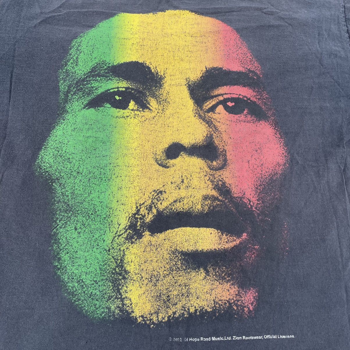 Vintage Vintage 90s Sun Faded Rasta Portrait Graphic Tee Skater L Size US L / EU 52-54 / 3 - 5 Thumbnail