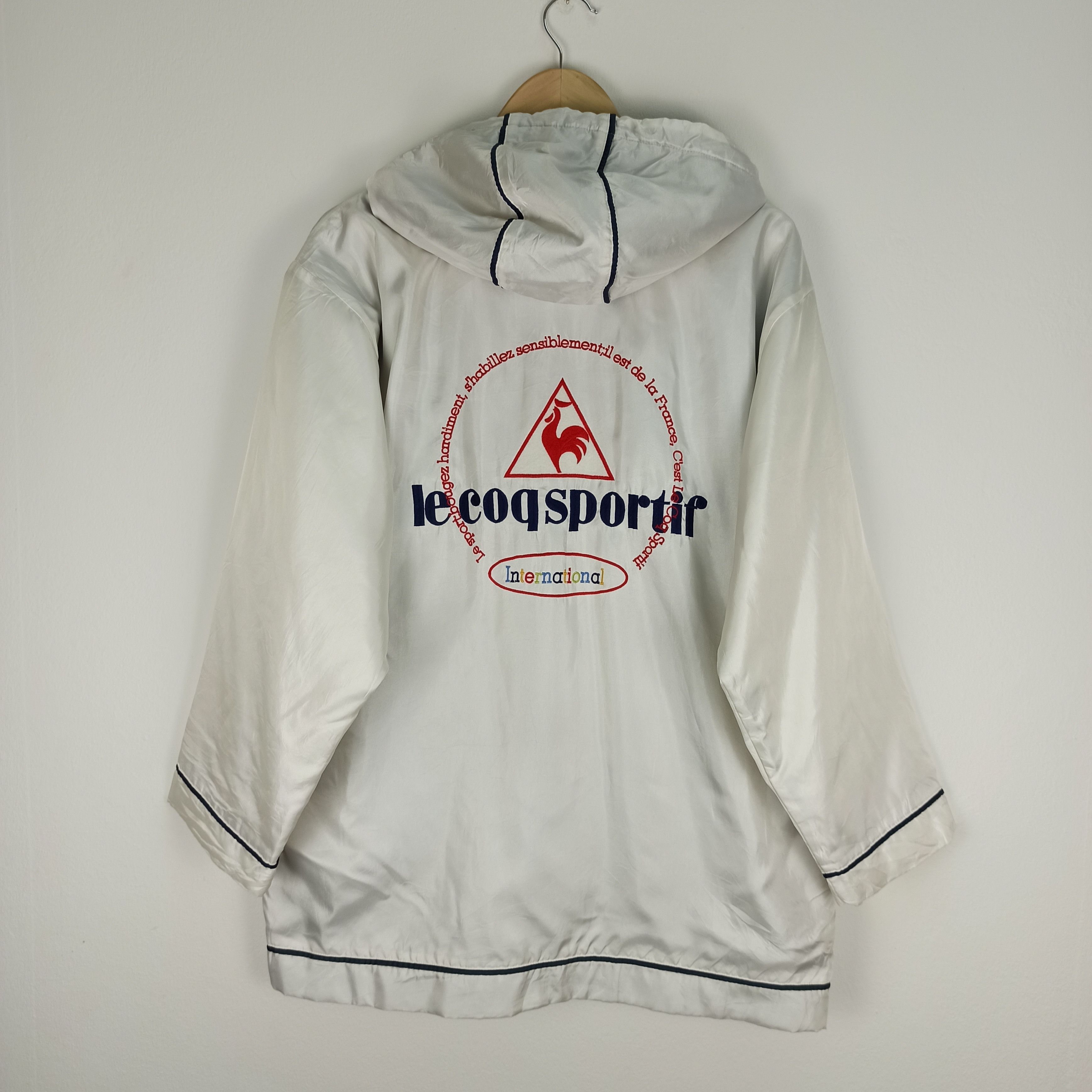 Le coq sportif 1980 zip best sale