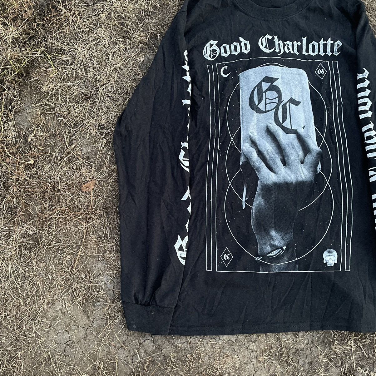 Vintage Vintage Y2K Good Charlotte Goth Graphic Long Sleeve Tee Blac Size US M / EU 48-50 / 2 - 3 Thumbnail