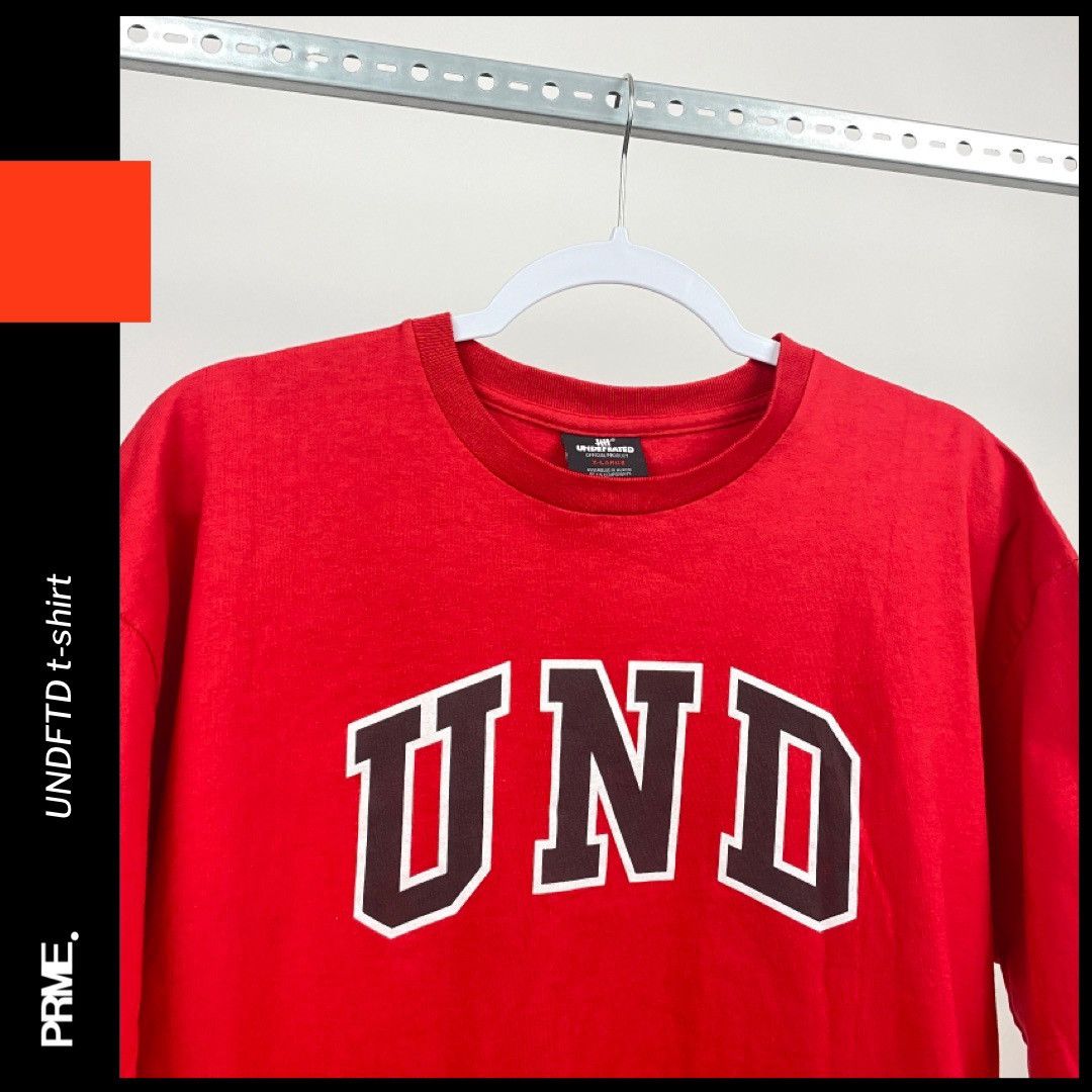 Undefeated × Vintage vintage 2010s UNDEFEATED UNDFTD Spellout t-shirt Size US XL / EU 56 / 4 - 4 Thumbnail