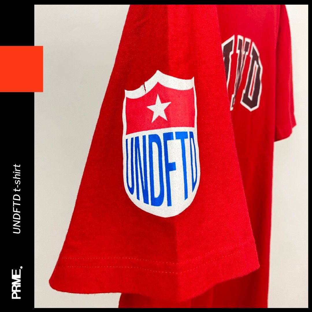 Undefeated × Vintage vintage 2010s UNDEFEATED UNDFTD Spellout t-shirt Size US XL / EU 56 / 4 - 5 Thumbnail