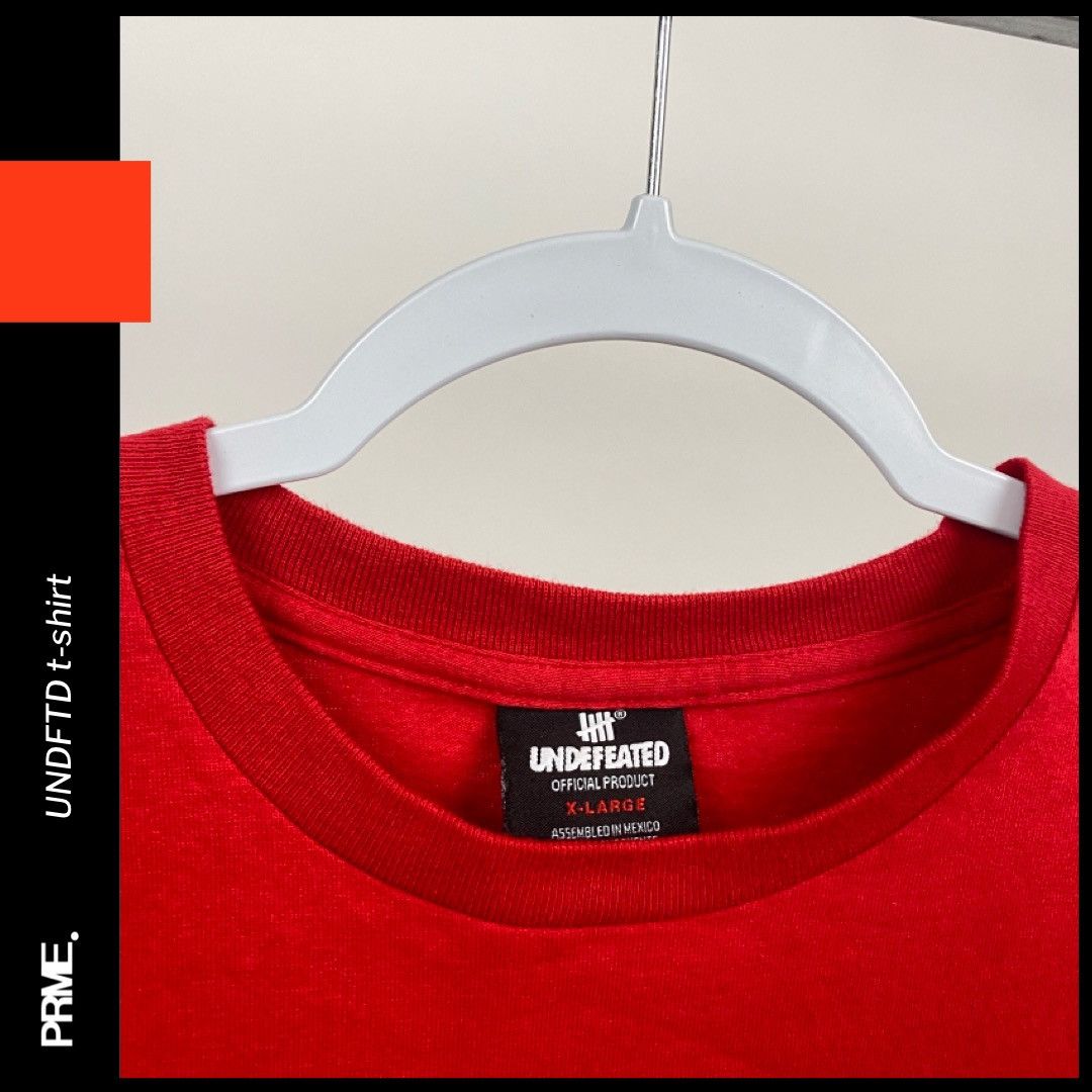 Undefeated × Vintage vintage 2010s UNDEFEATED UNDFTD Spellout t-shirt Size US XL / EU 56 / 4 - 6 Thumbnail